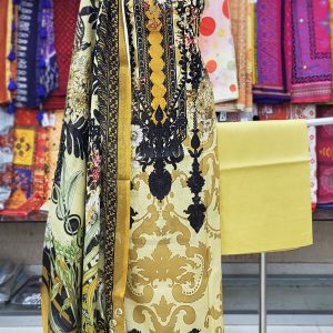 Unstitched Cotton Lawn 3 pcs