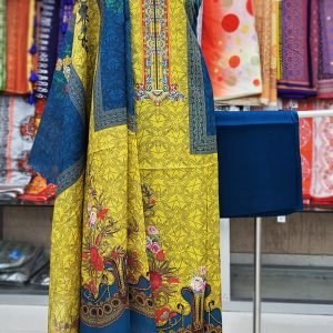 Unstitched Cotton Lawn 3 pcs