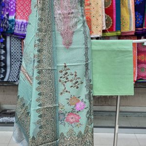Unstitched Coton Lawn 3 pcs
