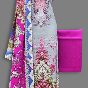 Unstitched Cotton Lawn 3 pcs. 10 % off