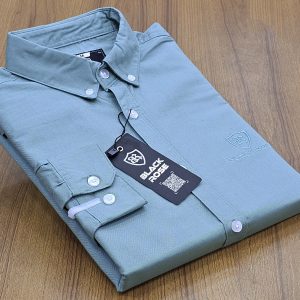 Men's Full Sleeve Cotton Shirt (Size : M/XL)