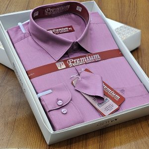 Men’s Full Sleeve Cotton Box Shirt (Shoulder Size : 19) Neck Size : 16.5) Made in Bangladesh