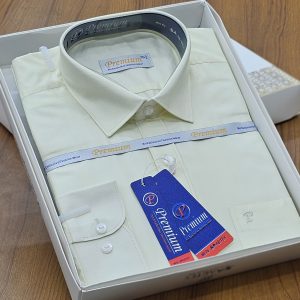Men’s Full Sleeve Cotton Box Shirt (Shoulder Size : 18/19) Neck Size : 15.5/16.5) Made in Bangladesh