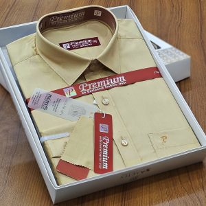 Men’s Full Sleeve Cotton Box Shirt (Shoulder Size : 18/19) Neck Size : 15.5/16.5) Made in Bangladesh