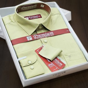 Men’s Full Sleeve Cotton Box Shirt (Shoulder Size : 19) Neck Size : 16.5) Made in Bangladesh