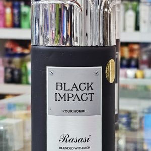 Black Impact Deodorant Body Spray 250 ml (Exp Feb 26)Made in Dubai