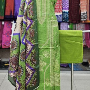 Unstitched Cotton Lawn 3 pcs.10 % off