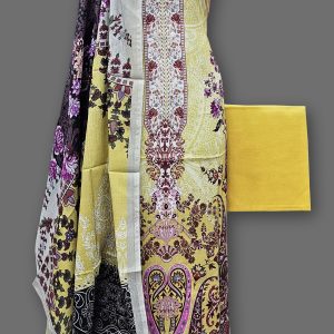 Unstitched Cotton Lawn 3 pcs. 10 % off