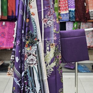 Unstitched Cotton Lawn 3 pcs