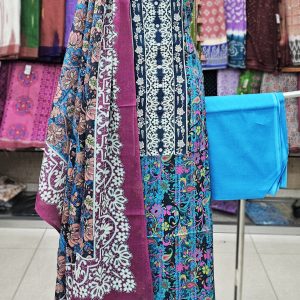Unstitched Cotton Lawn 3 pcs