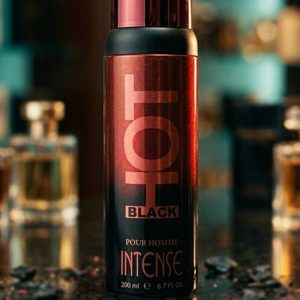 Hot Black Intense Pour Homme INTENSE 200 ml (21/6/2029)