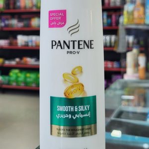Pantene Smooth & Sleek Shampoo 400 ml .Made in France