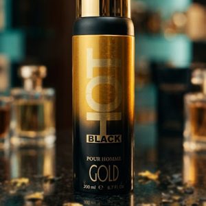 Hot Black Pour Homme Gold 200 ml (23/6/29)
