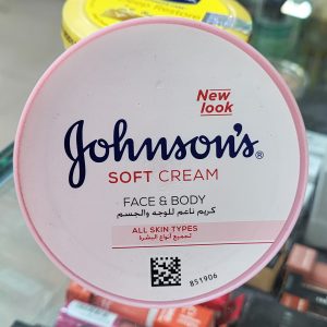 johnson's soft cream face & Body 200 ml (8/2027)