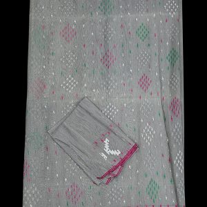 Original jamdani saree with Blouse pcs(80 count ).50 % off