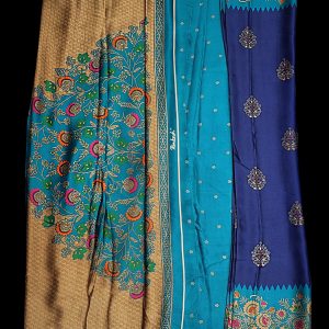 Indian Soft  Silk Saree with Blouse pcs .40 % off