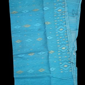 Original jamdani saree without blouse pcs(80 count ).40 % off
