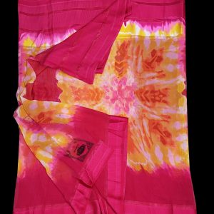 Indian Silk Georgette Saree with Blouse pcs .30 % off