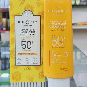Dot & Key Skin Care Vitamin C +E super Bright sunscreen..Made in India 80 g (6/2027)