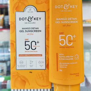 Dot & Key Skin Care Mango Detan gel sunscreen..Made in India 80 g (5/2027)