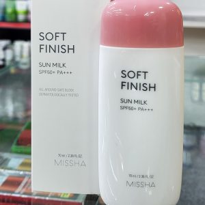 Soft Finish sun milk SPF50++ Missha 70 ml .Madein Korea