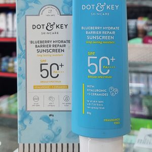 Dot & Key Skin Care Blueberry Hydrate Sunscreen.Made in India 80 g (5/2027)