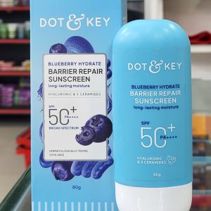 Dot & Key Skin Care Blueberry Hydrate Sunscreen.Made in India 80 g (12/2027)