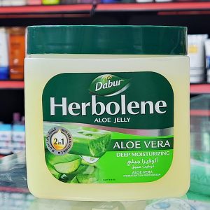 Dabur Herbolene Aloe Vera Deep Moisturizing 425 ml .Country of origin UAE (Exp5/27)