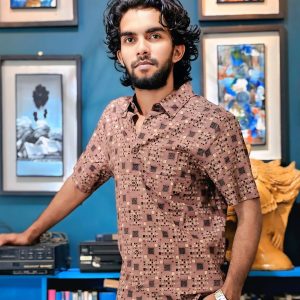 Men’s Half Sleeve Aarong cotton Shirt( Size :M/XL/XXL)