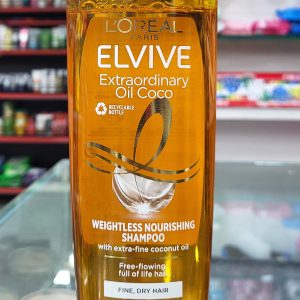 L'OREAL ELVIVE Extraordinary Oil Control Shampoo 400 ml .Made in France