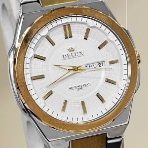 Replica DELUX Men’s Wrist Watch Date  & Day ( with out Box )
