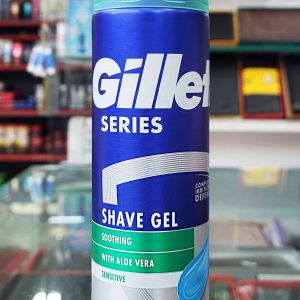 Gillette Shave Gel with Aloe Vera  200 ml .Made in UK (E 12/27)