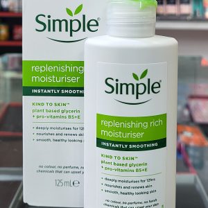 Simple Hydrating rich  125 ml .Made in Hungry
