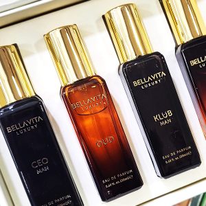 Bella Vita Luxury Perfume Gift Set 20 ml (For Men).Country of Origin-India (Exp 3/28)