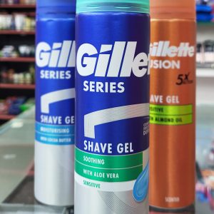 Gillette Shave Gel with Aloe Vera  200 ml .Made in UK (E 12/27)