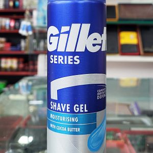 Gillette Shave Gel Moisturing   200 ml .Made in UK (E 12/27)
