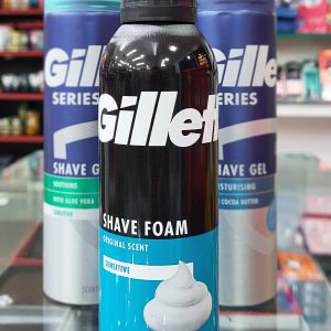 Gillette  Shave Foam 200 ml .Made in UK (Exp 7/27)