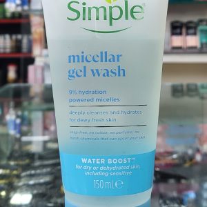 Simple micellar gel Wash 150 ml .Made in Poland (Exp 10/27)