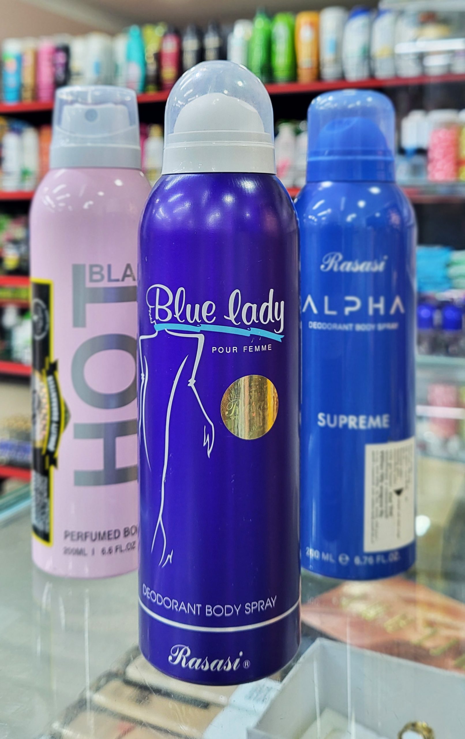 Blue Lady Deodorant Body Spray 200 ml (Mar 2028) Made in Dubai