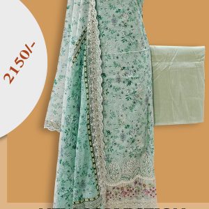 Pakistani Inspired Unstitched Luxury Chiffon Collection .