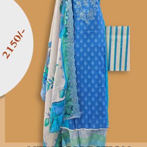 Pakistani Inspired CHARIZMA Embroidery  Unstitched Luxury Chiffon Collection .