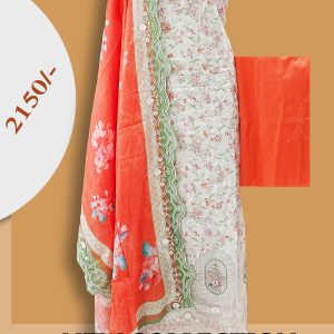 Pakistani Inspired GRCE HAZEL  Unstitched Luxury Chiffon Collection .