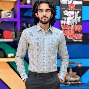 Premium Quality Men's Full sleeve Shirt (Shoulder Size M-15,L-15.5,XL16)