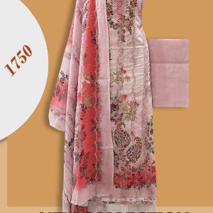 Pakistani Inspired Unstitched 3 pcs Collection .