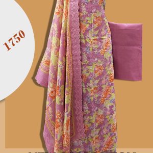 Pakistani Inspired Unstitched 3 pcs Collection .