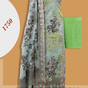 Pakistani Inspired AFROZEH Unstitched 3 pcs Collection .