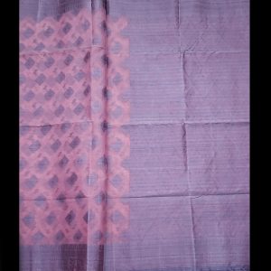 Cotton Jamdani Saree with Blouse pcs