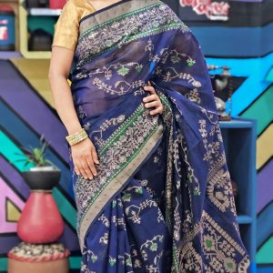 Tangail Handloom Saree without Blouse pcs