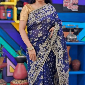 Tangail Handloom Saree without Blouse pcs