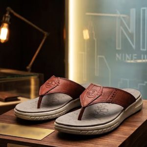 Leather Sandel for Men (Size 43)